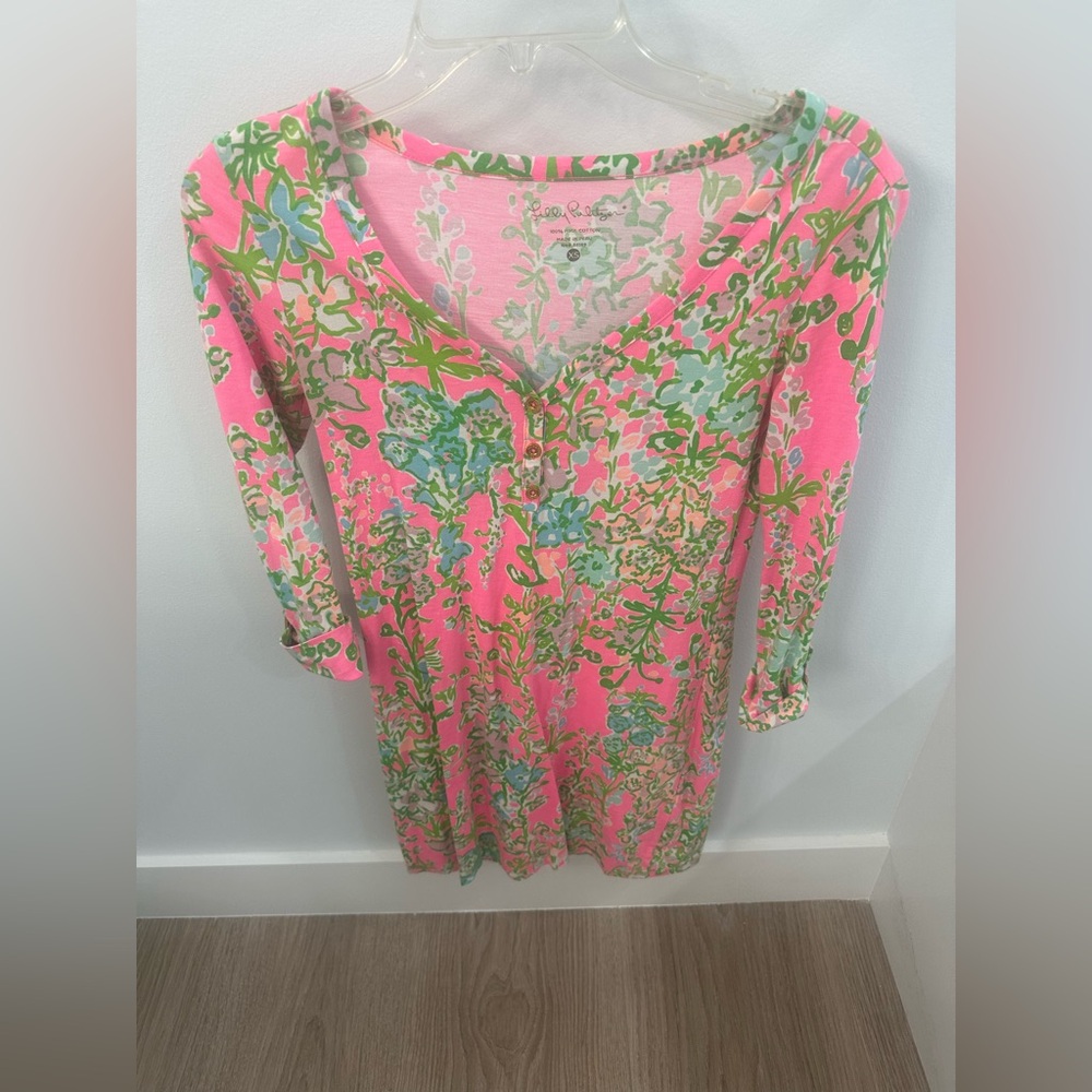 EUC Lilly Pulitzer dress HTF print